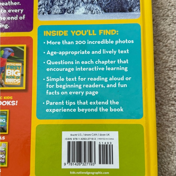 National Geographic Big Book of Weather - Picture 3 of 4